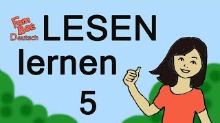 Deutsch lesen lernen Teil 5  Silben mit i ABC für Kinder [upl. by Ainsley111]