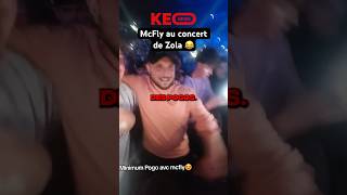 MCFLY AU CONCERT DE ZOLA DANS LA FOSSE 😂 shorts humour mcflyetcarlito zola tiktok [upl. by Einna130]