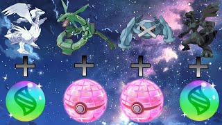 IF What Zekrom and Reshiram was Mega Evolve And IF What Rayqurza and Metagross was Gigantamax viral [upl. by Ramalahs]