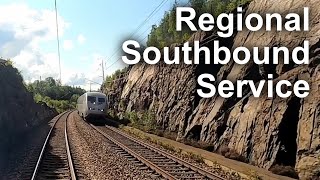 TRAIN DRIVERS VIEW Regional Southbound Service  Stockholm to Norrköping via Katrineholm [upl. by Hutchison987]