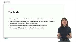 How to organise the content of your presentation   UPV [upl. by Adnilema53]