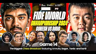 Gukesh is the World Champion  Game 14  World Championship 2024  FtVishy Vidit Suhani Samay [upl. by Erdrich442]