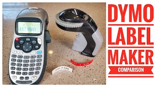 DYMO Label Maker Comparison NEW Printer LetraTag vs OLD Embossing 3D Label [upl. by Akemeuwkuhc]