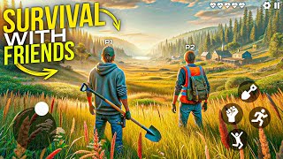 ⛏25 Best Multiplayer Survival Games for ANDROID amp IOS 2024  ONLINE SURVIVAL Games With FRIENDS [upl. by Ahsiyn]