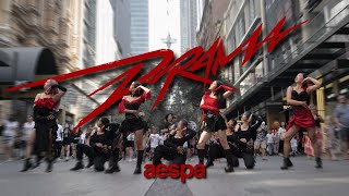 KPOP IN PUBLIC AESPA 에스파 quotDramaquot Dance Cover by CRIMSON 🥀  Australia [upl. by Syla]