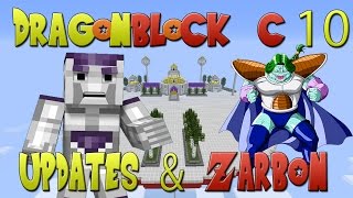 Dragon Block C 164 Updated Mod New Attack Side Mission amp Zarbon DBZ Minecraft [upl. by Oliviero]