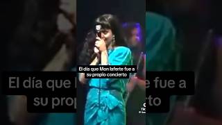 Mon Laferte IMPACTADA con el PUBLICO😳 concierto monlaferte cantante aldanastricker amstricker [upl. by Hopfinger]