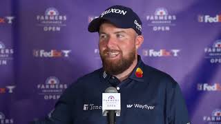 Shane Lowry Wednesday Flash Interview 2024 Farmers Insurance Open [upl. by Weywadt822]