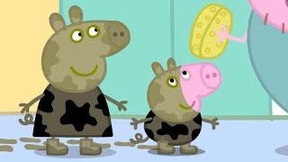 Peppa Pig En Español  Charcos de lodo Ep1  Pepa la Cerdita  Pepa la cerdita [upl. by Rehpotsyrk953]