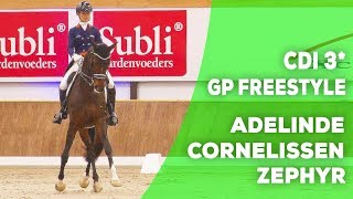 Adelinde Cornelissen  Zephyr CDI3 GP Freestyle winner [upl. by Buck]