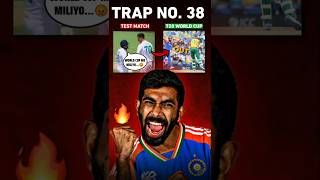 Trap No38‼️Bumrah🔥 ne liye Marko Jansen se Test match ka Badla😈 shorts ytshorts shortvideo [upl. by Patt117]