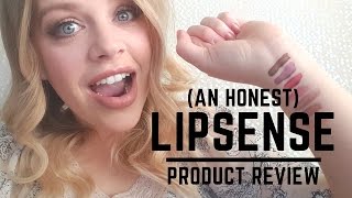 Honest LipSense Product Review [upl. by Tomasz479]