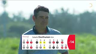 Louis Oosthuizen round 3 highlights  AfrAsia Bank Mauritius Open [upl. by Nilyak934]