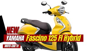 Yamaha Fascino Hybrid  Detailed Review  Indias First Hybrid Scooter [upl. by Warga]