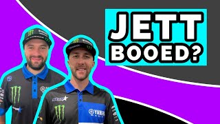 Tomac Webb both comment on Jett Lawrence AP7 laughs Will it Happen Salt Lake Supercross [upl. by Siblee]