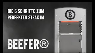 Mit dem Beefer® Original in 6 Schritten zum perfekten Steak [upl. by Ylrebnik]