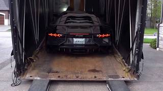 Lamborghini Aventador SV Delivery [upl. by Karlie306]