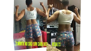 My 2 Month No Sugar Low Carb Diet Results Before amp After Pics Did it Work [upl. by Intihw836]