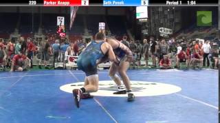 220 Parker Knapp vs Seth Pesek [upl. by Wershba]