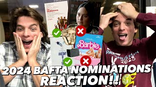 2024 BAFTA Nominations Live Airport REACTION [upl. by Egedan]