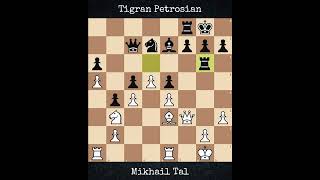 Mikhail Tal vs Tigran Petrosian  URS Championship 1958 [upl. by Yun837]