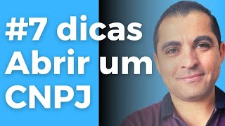 ABRIR UM CNPJ 7 PASSOS SIMPLES E RÁPIDO COMO FAZER CNPJ [upl. by Ecirtel]