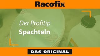 Racofix® Der Profitipp Spachteln mit Racofix® Reparaturmörtel [upl. by Stedt]