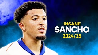 Jadon Sancho 202425  INSANE Skills amp Goals [upl. by Mellitz]