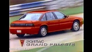 Pontiac Grand Prix STE TV Commercial 1991 [upl. by Morlee838]