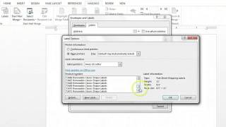 How to Download Avery Dennison Labels Into Microsoft Word  Microsoft Office Help [upl. by Cathey]