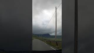 Jotunheimen National Park drive travel norway nature cinematic dashcam relaxing mountains [upl. by Augie]