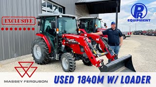 Like New Massey Ferguson 1840M Trade In  SAVE [upl. by Eintruok]