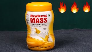 Endura Mass  कितने दिन में मोटा बनाती है Enduramass Powder  Full Review in Hindi [upl. by Barden293]