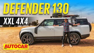 2023 Land Rover Defender 130 review  Worth the stretch  First Drive  Autocar India [upl. by Daniell]