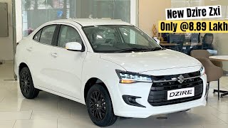 2024 New Maruti Suzuki Dzire Zxi Mt  2nd Top  Price  Features amp Detailed Review in Hindi [upl. by Larimor]