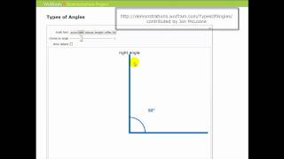 Animation Types of Angles [upl. by Leiand]