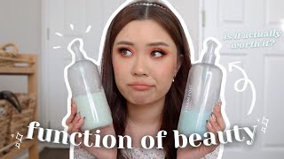 NON SPONSORED FUNCTION OF BEAUTY REVIEW 🧖🏻‍♀️ is it actually worth it [upl. by Ollecram]