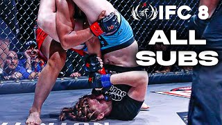 ONLY SUBMISSION WINS from Invicta FC 8 Waterson vs Tamada [upl. by Eet]