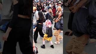 Smart  Random play dance cosplay kpopdance dancechallenge kpopinpublic cosplay anya [upl. by Iredale]