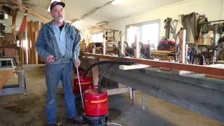 Steam bending wood without using a steambox [upl. by Eelek]