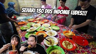 GILA SEHARI BISA HABIS 130 DUS INDOMIE ANTRI PANJANG MAU MAKAN DISINI  FT MGDALENAF [upl. by Nogam]