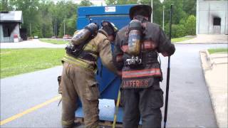 Forcible Entry with the Irons and Roof Hook [upl. by Htrowslle473]