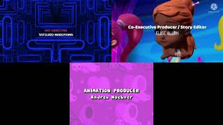 Pacman Ni Hao Kai Lan My Little Pony Rainbow Roadtrip Rainbow Rangers Credits Remix INTERNATIONAL [upl. by Yborian]