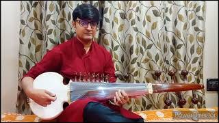 Piyu Bole  Pareneeta  Sonu Nigam Shreya Ghoshal  Sarod Cover Arko Sen [upl. by Nenney]