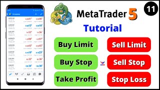 MetaTrader 5 Tutorial in Hindi  How To Use Metatrader 5 Mobile App  MT5 Tutorials for Beginners [upl. by Ajit893]