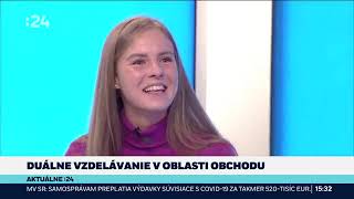 Duálne vzdelávanie v oblasti obchodu Zdroj RTVS [upl. by Sharia]