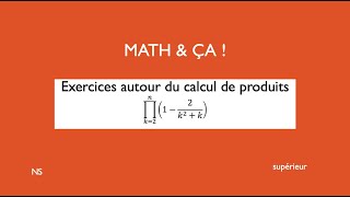 Exercices autour du calcul de produits [upl. by Erdied175]