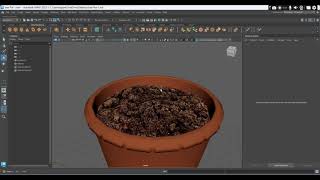 Tree Pot by Autodesk maya 2025 [upl. by Ahgiela3]