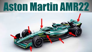 F1 2022  Aston Martin AMR22 FIRST LOOK [upl. by Charyl926]