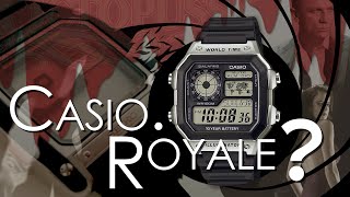 Casio AE1200WH  Cheapest Bond Watch [upl. by Nelleh988]